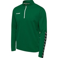 Hummel Authentic 1/2-Zip Sweatshirt Herren evergreen XXL