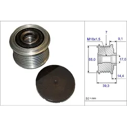 Schaeffler Ina Generatorfreilauf [Hersteller-Nr. 535014210] für Hyundai