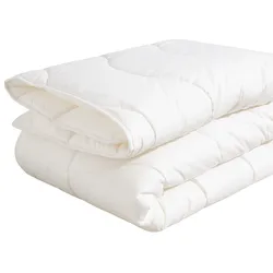 Be Fair Life Kunstfaserbettdecke »Tencel KbA«, warm, Bezug reine Bio-Baumwolle KbA, (1 St.) Be Fair Life natur B/L: 155 cm x 220 cm