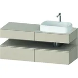 Duravit Waschtischunterschrank wandhängend „Qatego“ 140 × 60 × 55 cm