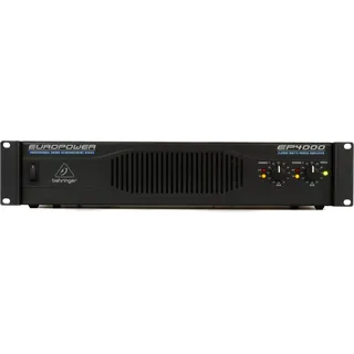 Behringer EP4000 Professioneller 4000 W Stereo Power Verstärker mit ATR Technologie für Kraftvolle Audioleistung