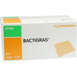 Bactigras Antiseptische Paraffingaze 5x5 50 St