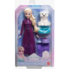 Mattel Disney Elsa-Puppe mit Bär (JFG16)