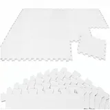 LittleTom 18 Teile Spielmatte Baby Puzzlematte - 30x30 Krabbelmatte Bodenmatte Kinderzimmer
