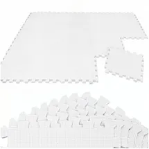 LittleTom 18 Teile Spielmatte Baby Puzzlematte - 30x30 Krabbelmatte Bodenmatte Kinderzimmer