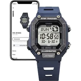 Casio Timeless Collection WS-B1000-2AVEF Silikon 41,0 mm