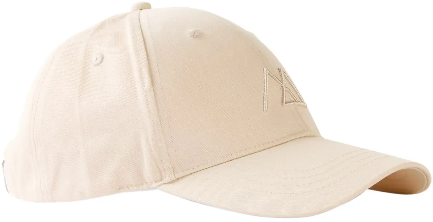 Baseball Cap BONPRIX, Damen, naturbeige, Web, Baumwolle, unifarben, Caps, mit Stickerei, verstellbar