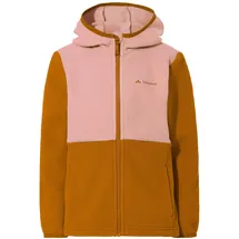 Vaude Pulex Ii Fleece Mit Durchgehendem Reißverschluss - Silt Brown / Rose - 110-116 cm