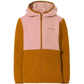 Vaude Pulex Ii Fleece Mit Durchgehendem Reißverschluss - Silt Brown / Rose - 110-116 cm