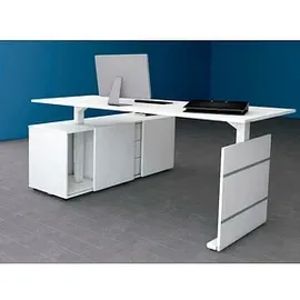Kerkmann Eckschreibtisch Move 3 Weiß
