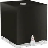 Wiltec IBC Container Abdeckplane 1 x 1,2 x 1,16 m Schwarz