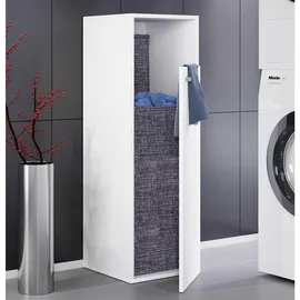 VCM Dreso XL Hochschrank 40 x 110 cm Weiß Holz/Kunststoff
