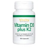 Vision Healthcare B.V. Vitamin D3 5000 I.E. plus K2 200mcg