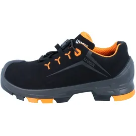 Uvex Halbschuh schwarz/orange uvex 2, S3 EU-Schuhgröße: 45