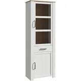 Forte Highboard Bohol 71,7 x 205,4 x 42 cm Riviera Eiche / Sibiu Lärche hell