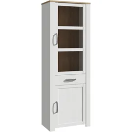 Forte Highboard Bohol 71,7 x 205,4 x 42 cm Riviera Eiche / Sibiu Lärche hell