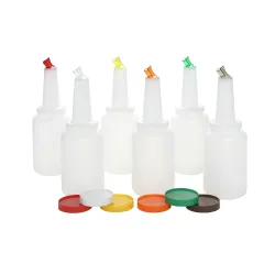 Bottle-Pour-Master Aufbewahrung und Ausgießer, 2 Liter 0670 , Farbe: gelb