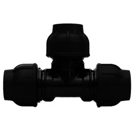 Gebo Plast T-Stück mit drei Seiten klemmen