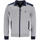 HAJO Freizeit / Homewear Jacke Klima Komfort in Graumelange | Gr.: 54