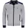 HAJO Freizeit / Homewear Jacke Klima Komfort in Graumelange | Gr.: 54