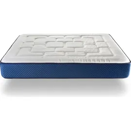 xaluca Matratze 90x200 Memolatex Höhe 25 cm Schaumstoff HR und Latex, fest und umkehrbar