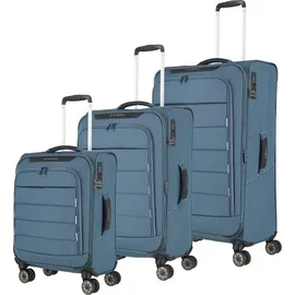 Travelite Skaii Koffer-Set 3-tlg. panorama blue