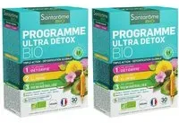 Santarome Programme Ultra Détox Bio - Triple Action Solution Orale 2x300 ml