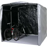MCW Fahrradgarage MCW-N61 Foliengarage Alu UV-Schutz wasserfest silber