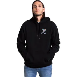 John Doe Hoodie Snake II Schwarz L