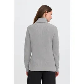 Oxmo Rollkragenpullover grau XS