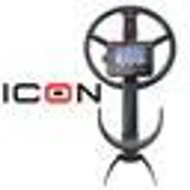 XP METAL DETECTORS Metalldetektor ICON 28cm Suchspule blau/schwarz