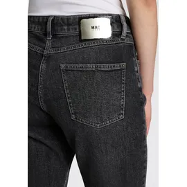 MAC "STRAIGHT", Damen, Gr. 36, Länge 28, grau (industrial grau), Denim/Jeans, Obermaterial: 99% Baumwolle, 1% Elasthan, straight fit normal, Jeans 5-Pocket-Jeans, mit Stretch