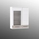 Forte Tempra Bücherregal 73,7 x 34,8 x 85,5 cm Weiß