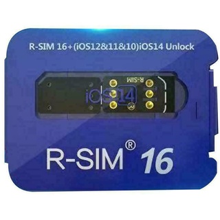BOROCO R-SIM16 Nano Unlock RSIM-Karte für iPh12/11 Pro Max/XR/XS/8/7 iOS14 Lot