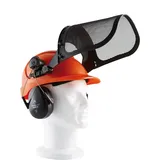 Singer Safety - Forsthelm Singer Orange / Anti-lärm-schalenhelm / Visierhalter / Gittervisier - Hgcf01