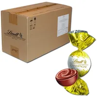 (50,79€/1kg) Lindt Champagner Kugel 3kg Schokolade Praline 238 Stück