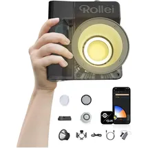Rollei LED-Kit 100W Bi-Color LUX-Serie (Studioleuchte, Videoleuchte), Dauerlicht