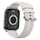 Zeblaze GTS 4 BT 49 mm Aluminiumgehäuse Silber Sportarmband Silber M