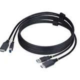 Startech StarTech.com 6ft (1.8m) HDMI and USB 5Gbps KVM Cable - Tastatur- / Video- / Maus-