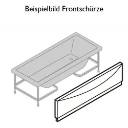 mit Frontschürze HPL Laminat Burlington