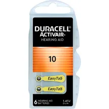 Duracell Activair Typ 10 6 St.