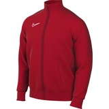 Nike Herren, Laufjacke, DRI-FIT ACADEMY MEN"S KNI University Red/Gym Red/White, XL