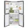 Bosch KMC85LBEA Serie 4 Multi Door (547 l, 1895 mm hoch, Schwarz)