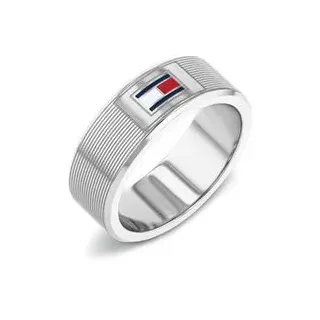 Tommy Hilfiger Herrenring H-LINK 2790685H - silber - 64