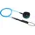ION Surfboard Core 7 mm Surfleash 7' blau