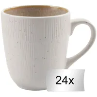 HIT Trading Kaffeetassen 24er Set TIZIANA, 300 ml -