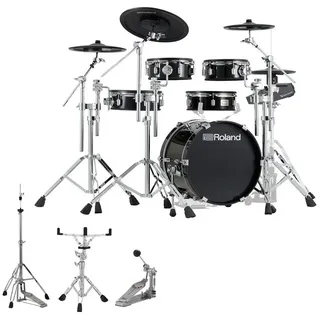 Roland Audio Roland E-Drum VAD316 elektronisches Schlagzeug mit Hardware (E-Drum), Schlagzeug, Schwarz