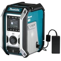 Makita DMR115+BL1830B+DC18RC Baustellenradio, DAB+ und Bluetooth, mit 3 Ah Akku + Ladegerät