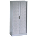 Californian Products CP Omnispace Rollladenschrank lichtgrau 3 Fachböden 80,0 x 134,5 cm