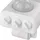 EMOS LED Strahler Aluminium 10 W mit Bewegungsmelder 20 cm weiß